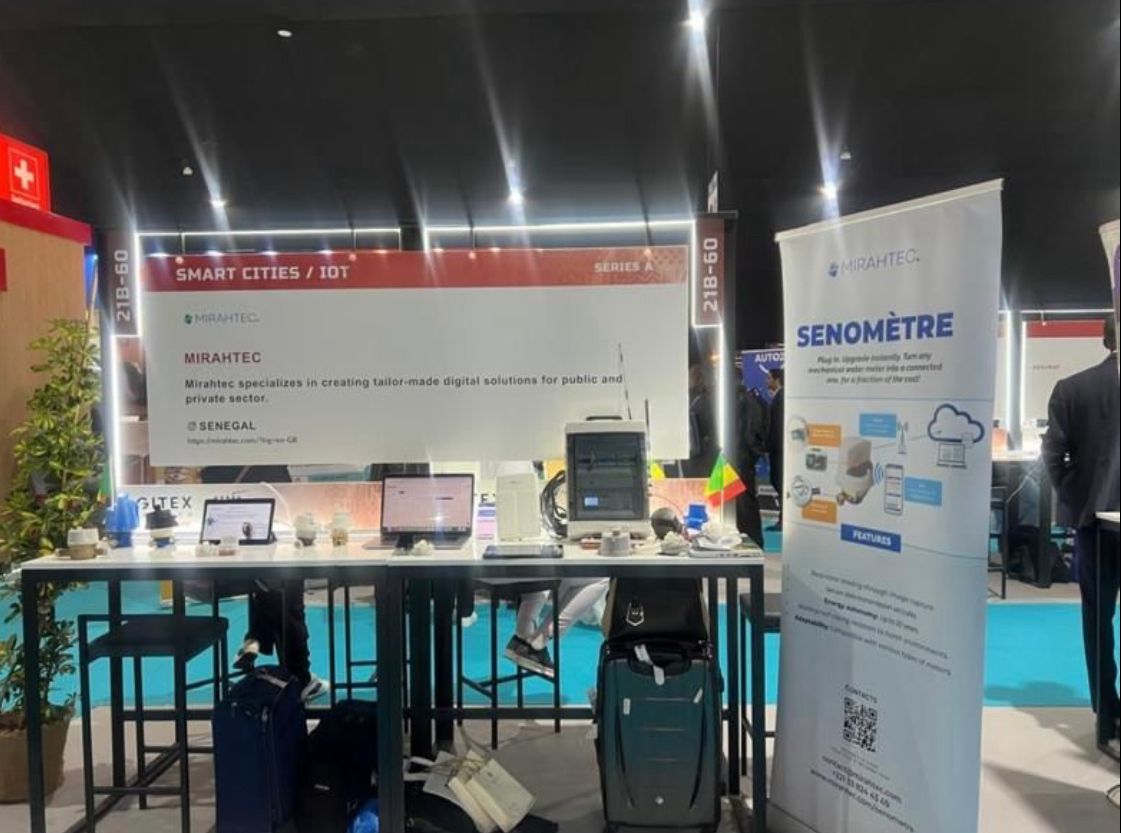 Stand Mirahtec au GITEX AFRICA